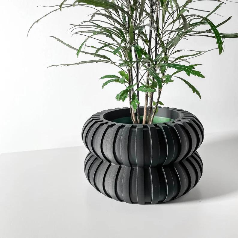 Moderne Pflanzentöpfe