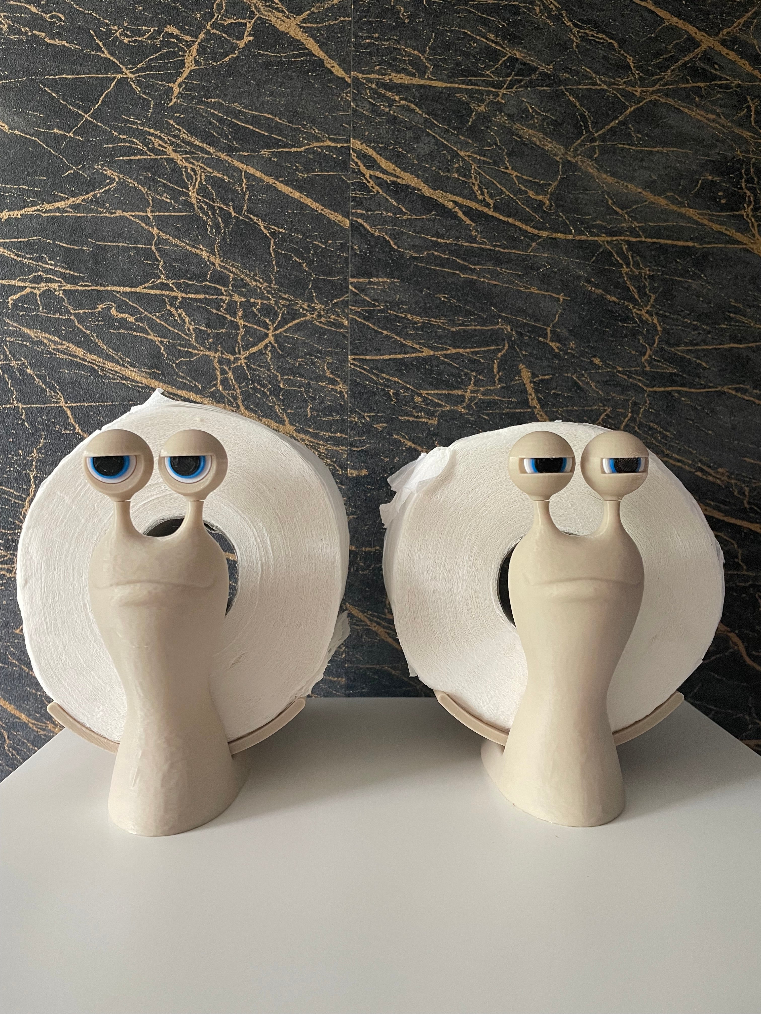 🐌 Schnecken-Toilettenpapierhalter – Ein echter Hingucker im Badezimmer!