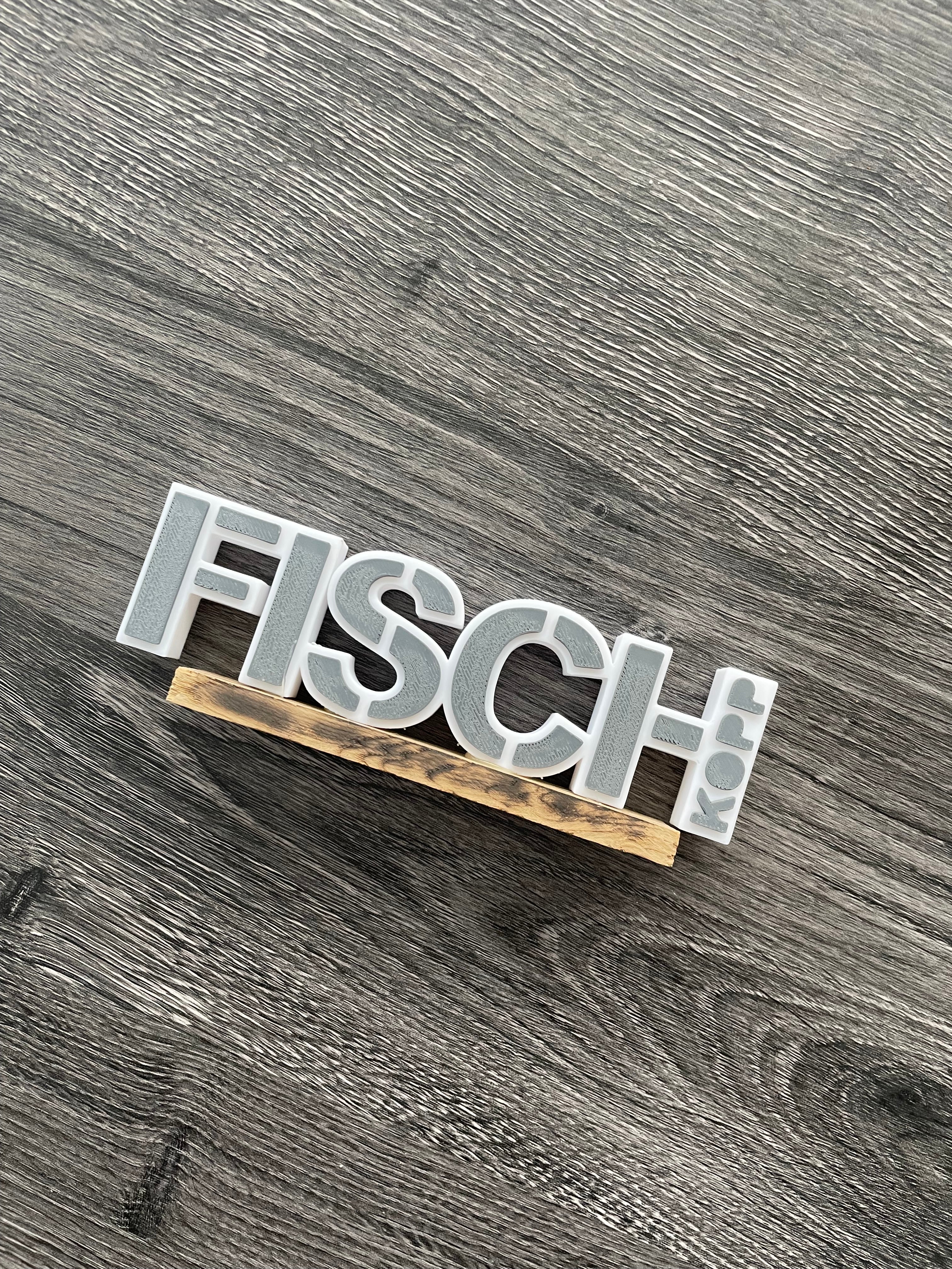 🐟✨ Fischkopf-Schild auf Holz – Maritimes Highlight für dein Zuhause! 🏡🌊