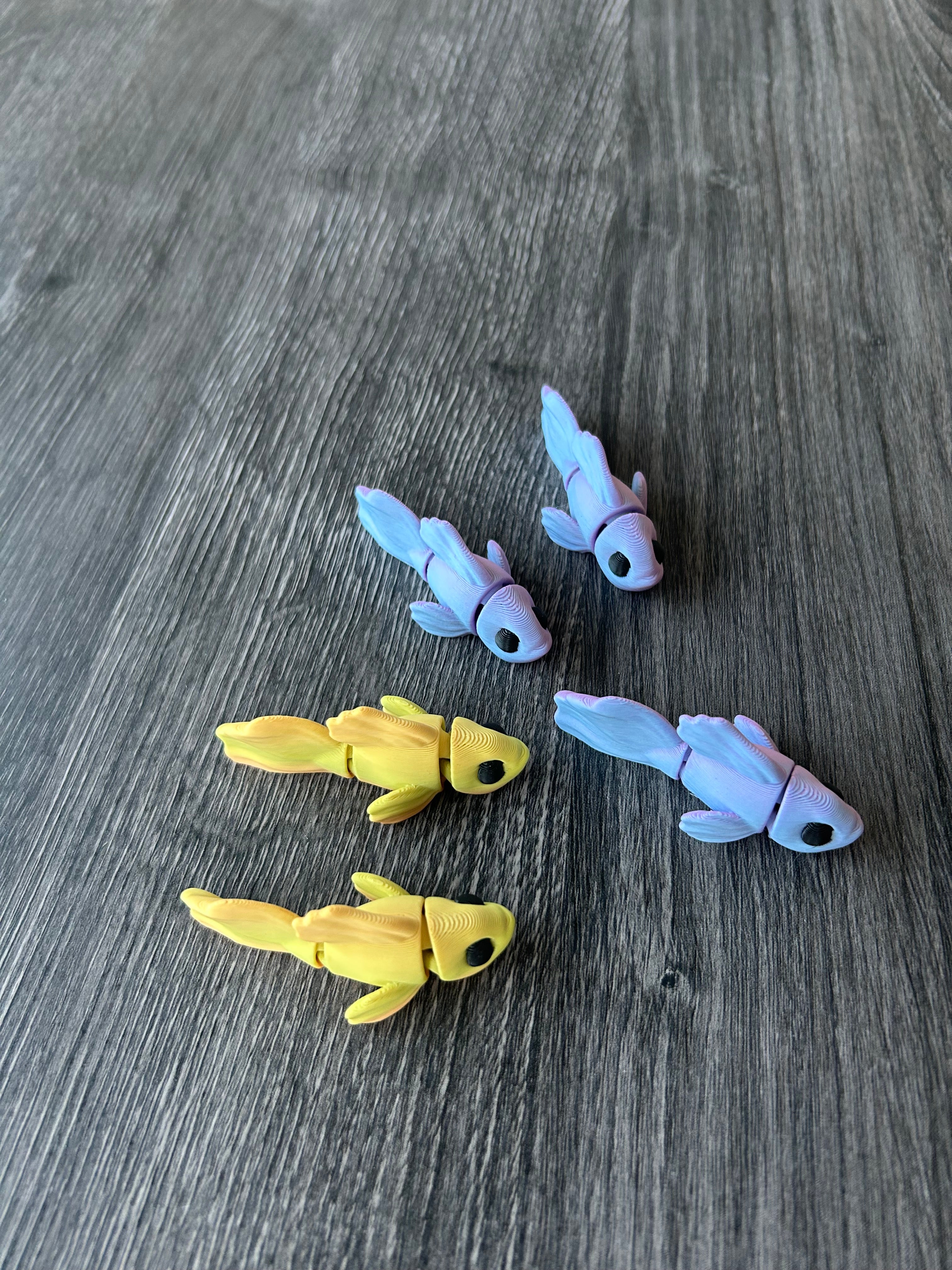 🐟 Anti-Stress-Kampffisch – Bewegliches Gadget gegen Nervosität