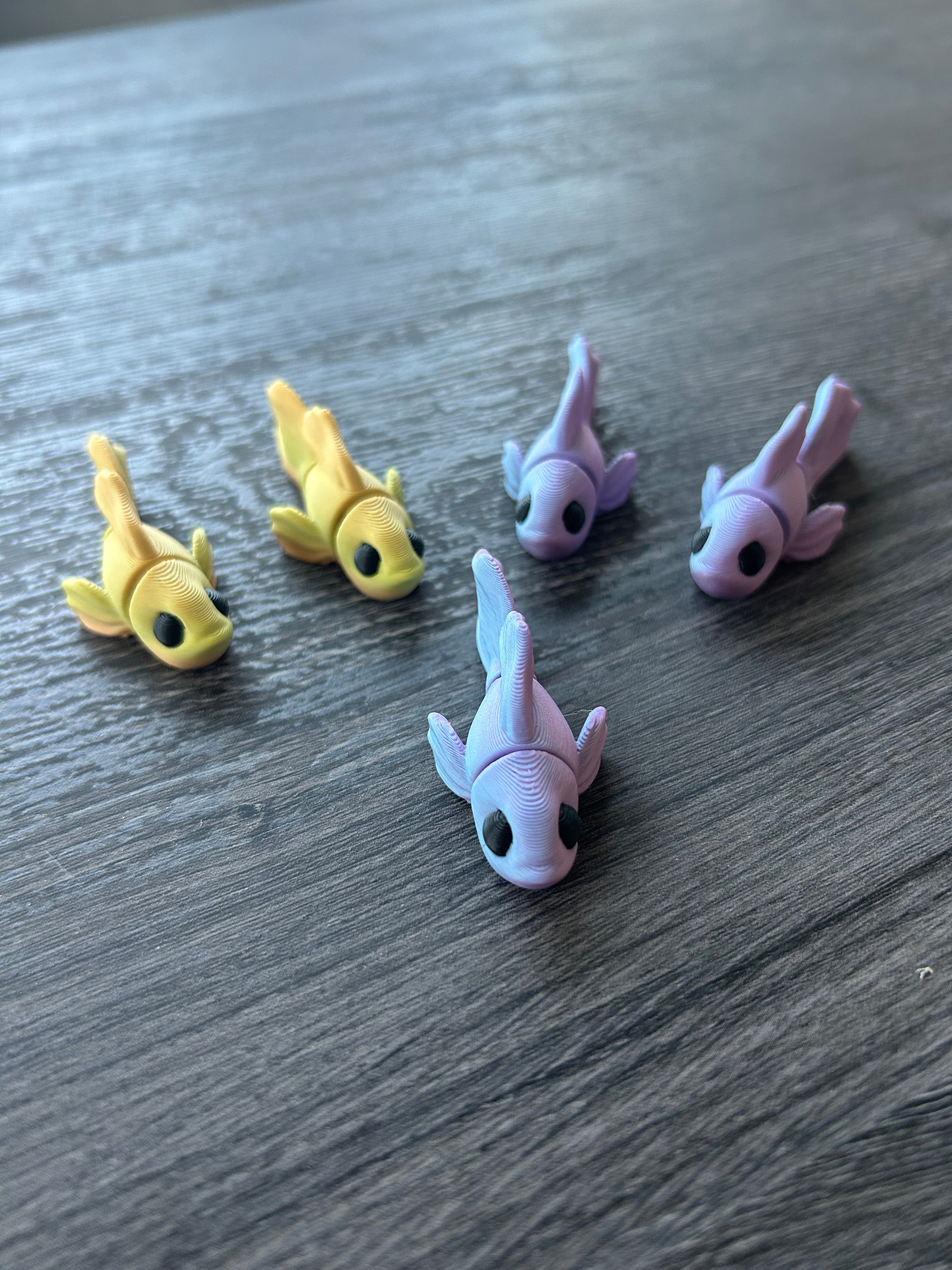 🐟 Anti-Stress-Kampffisch – Bewegliches Gadget gegen Nervosität