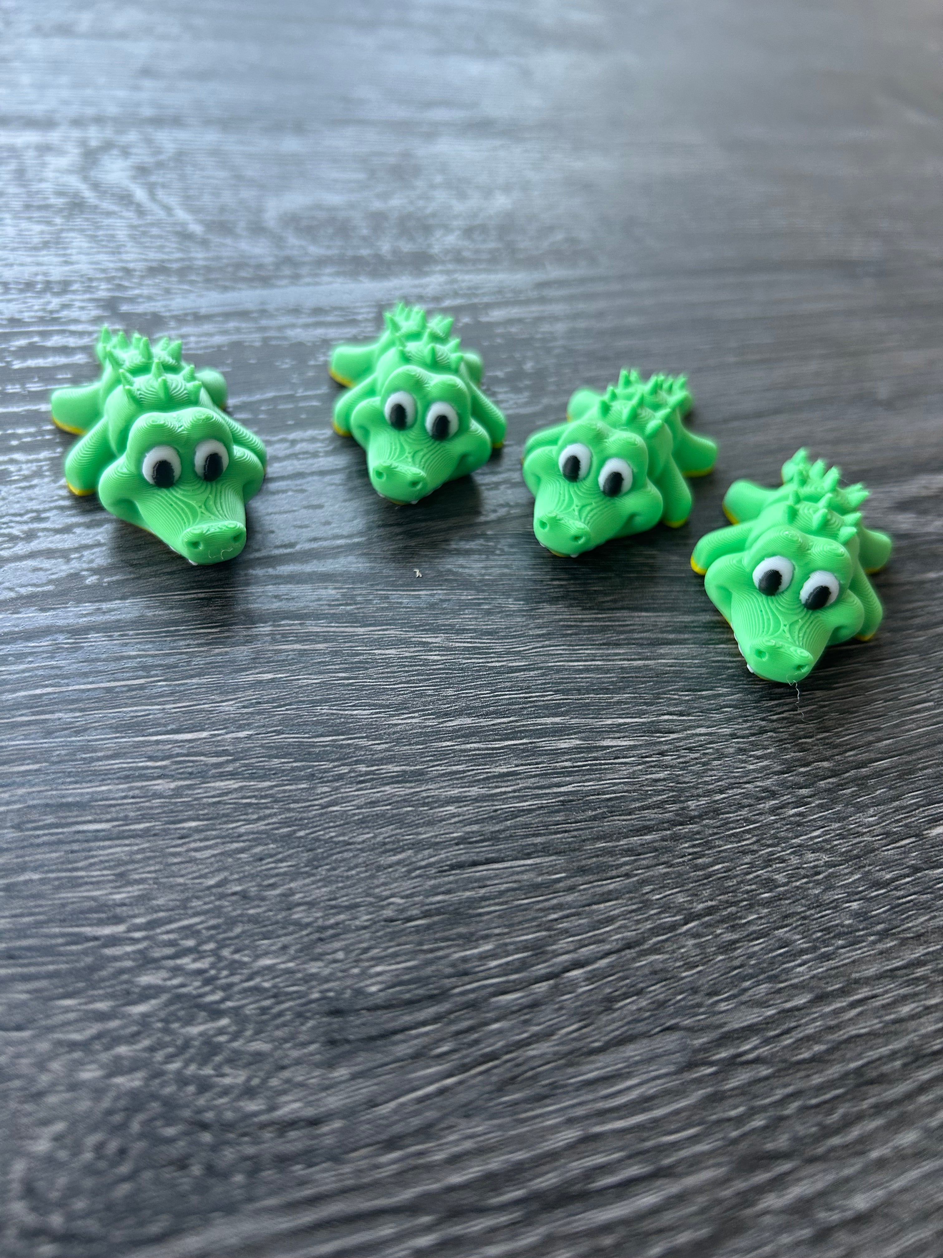 🐊 Anti-Stress-Krokodil – Bewegliches Gadget