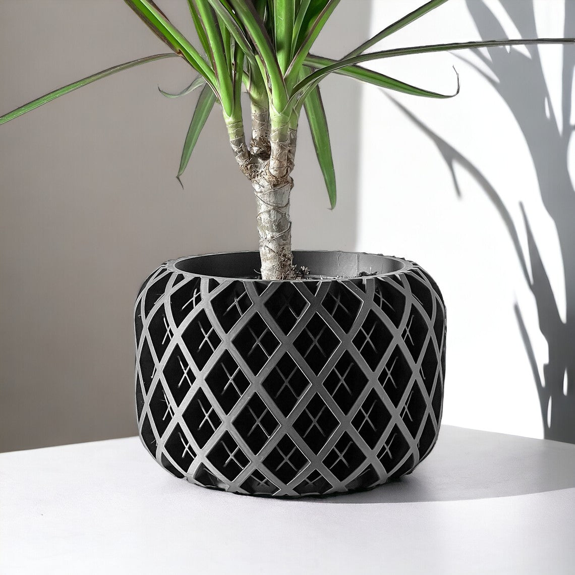 Moderner Blumentopf Anelisemal