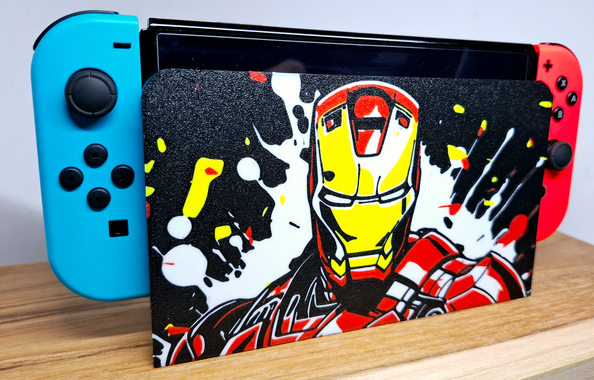 Iron Man Dock Hülle für Nintendo Switch & Switch OLED