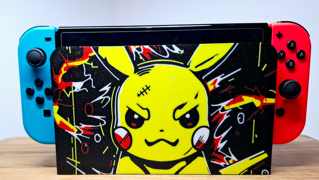 Pikachu Dock Hülle für Nintendo Switch & OLED – Für echte Pokémon-Fans!