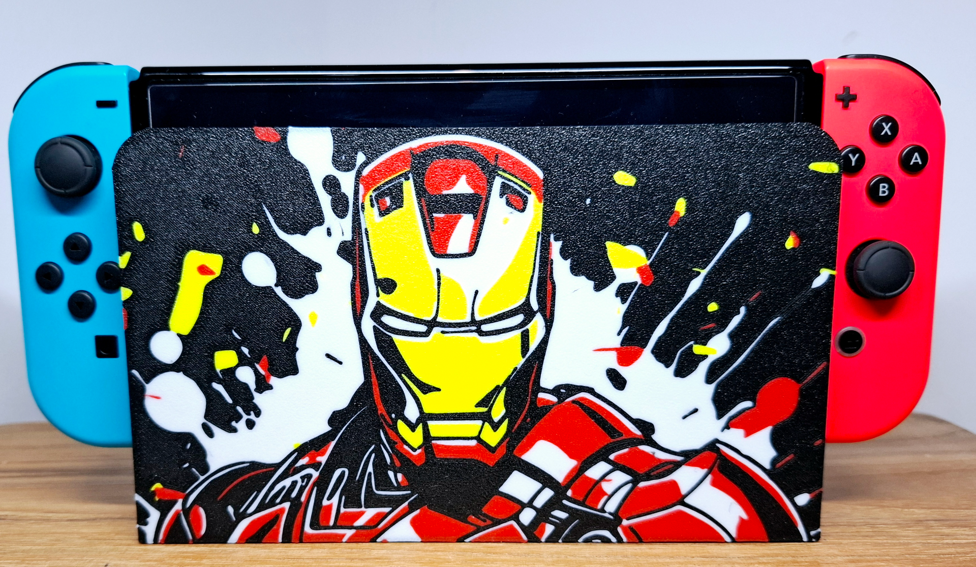 Iron Man Dock Hülle für Nintendo Switch & Switch OLED