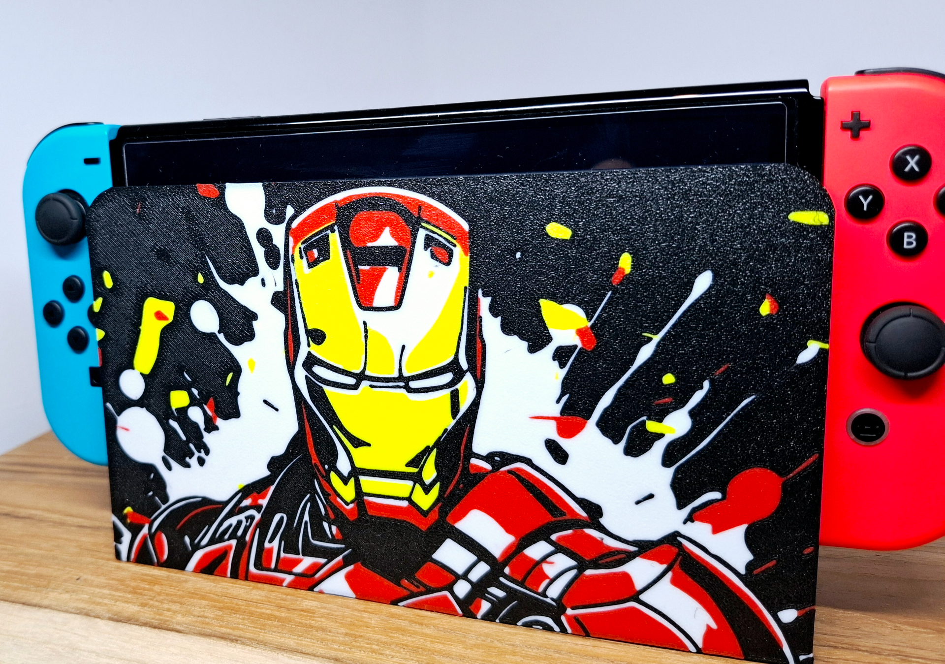 Iron Man Dock Hülle für Nintendo Switch & Switch OLED