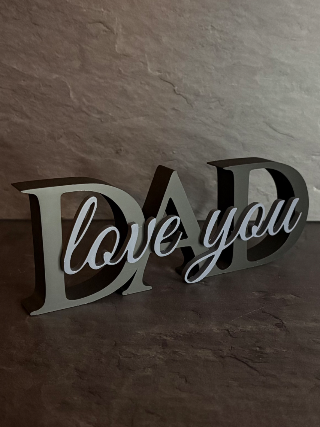 modernes Geschenk für Papa